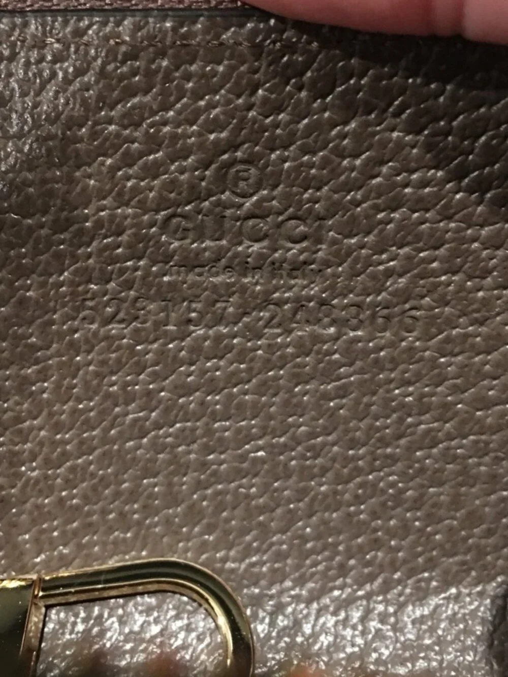 Gucci GG Supreme Ophidia Coin Purse with Key Chain - Picture 4 of 4